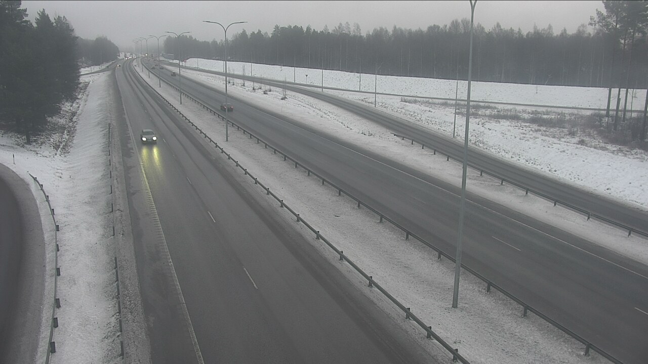 Weather Camera Image Road 4 Oulu, Isko, Oulu, Pohjois-Pohjanmaa