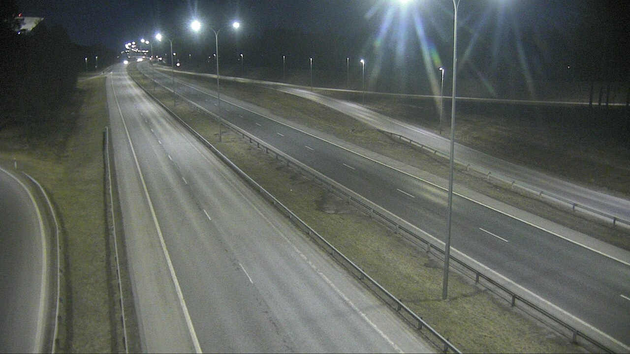 Weather Camera Image Väg 4 Uleåborg, Isko, Oulu, Pohjois-Pohjanmaa
