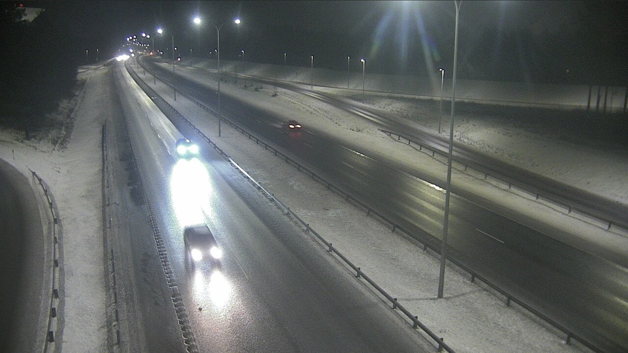 Weather Camera Image Väg 4 Uleåborg, Isko, Oulu, Pohjois-Pohjanmaa