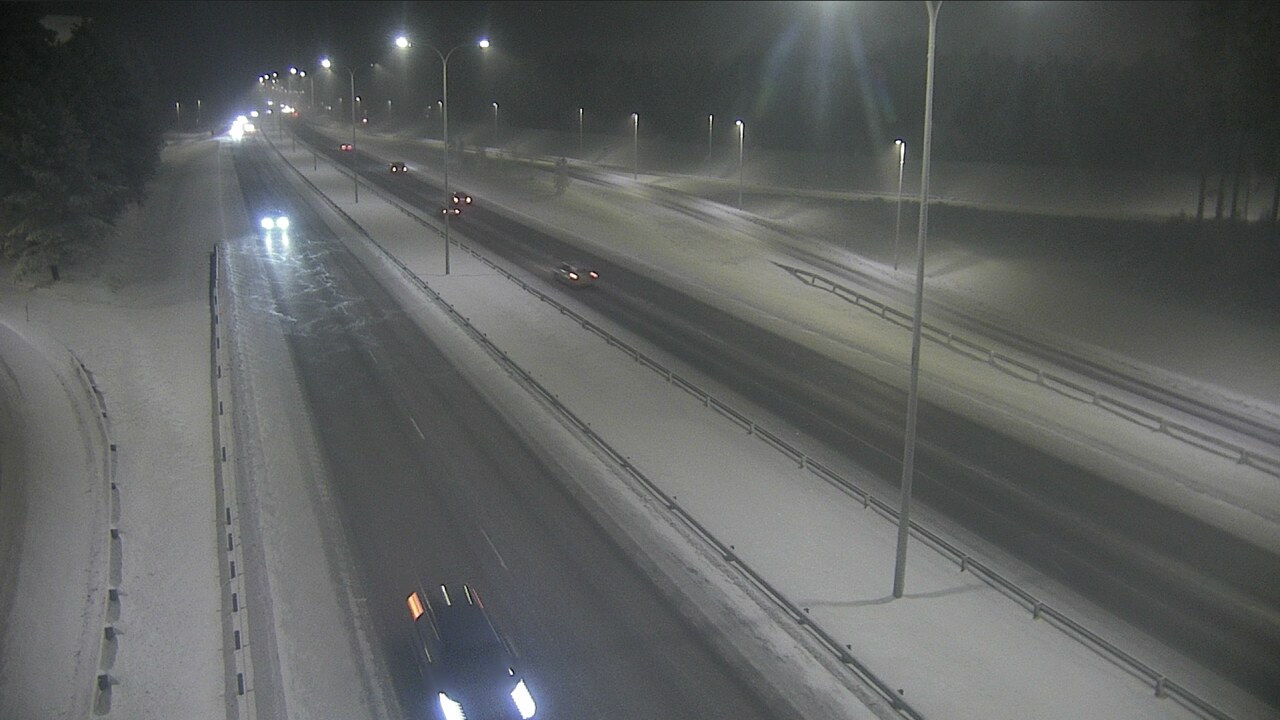 Weather Camera Image Road 4 Oulu, Isko, Oulu, Pohjois-Pohjanmaa