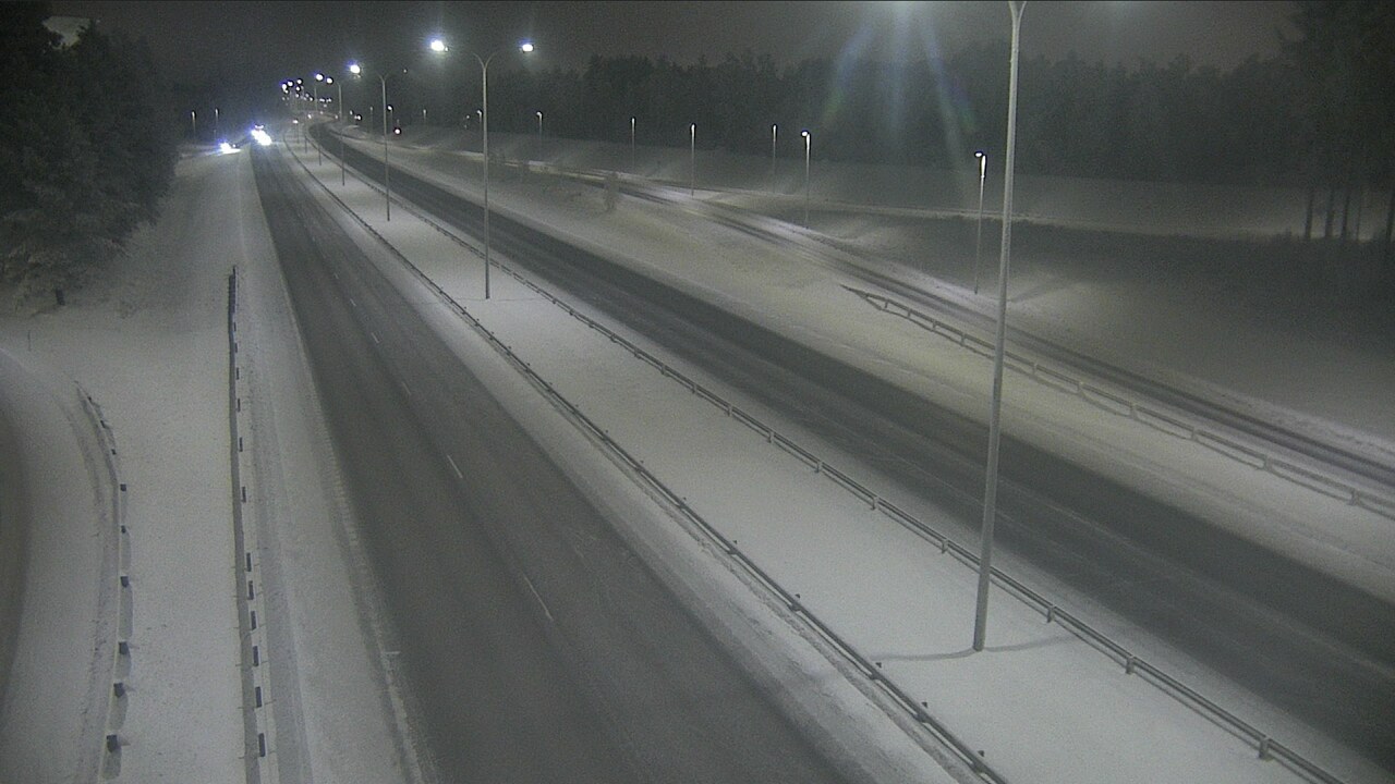 Weather Camera Image Road 4 Oulu, Isko, Oulu, Pohjois-Pohjanmaa