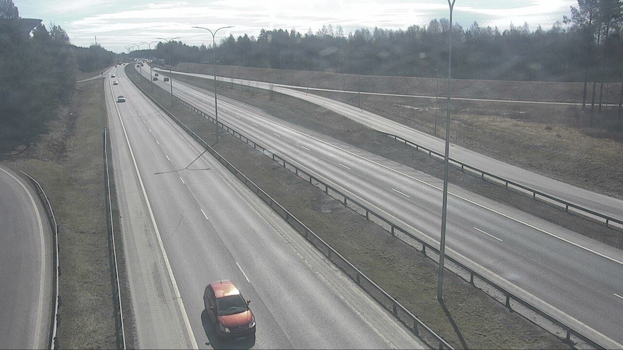 Weather Camera Image Road 4 Oulu, Isko, Oulu, Pohjois-Pohjanmaa