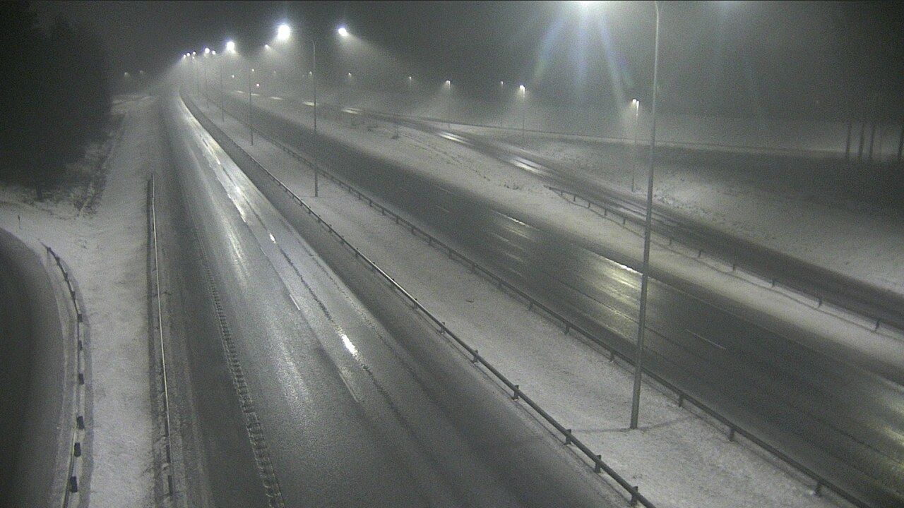 Weather Camera Image Väg 4 Uleåborg, Isko, Oulu, Pohjois-Pohjanmaa