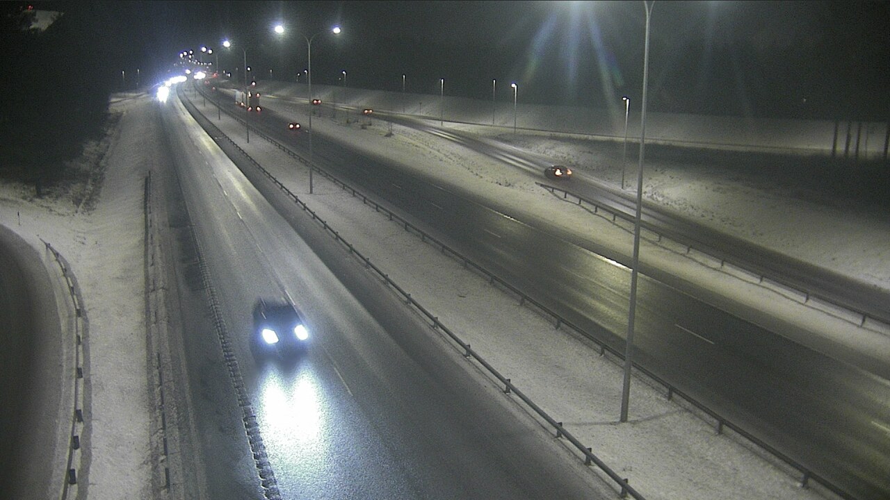 Weather Camera Image Väg 4 Uleåborg, Isko, Oulu, Pohjois-Pohjanmaa