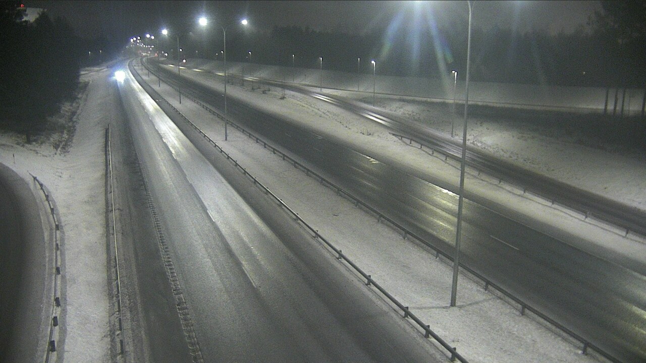 Weather Camera Image Väg 4 Uleåborg, Isko, Oulu, Pohjois-Pohjanmaa