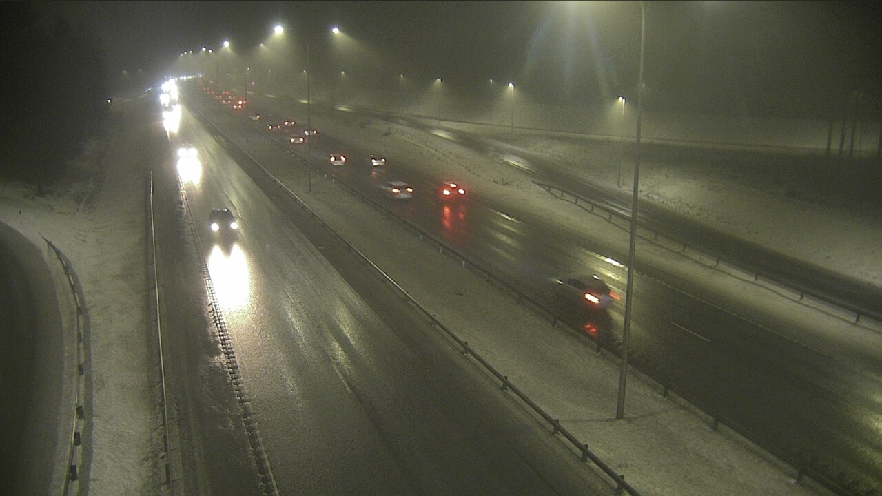 Weather Camera Image Väg 4 Uleåborg, Isko, Oulu, Pohjois-Pohjanmaa