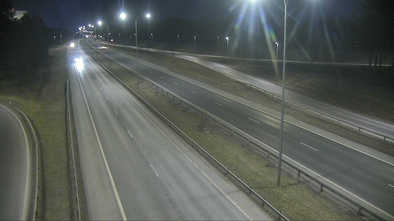 Weather Camera Image Väg 4 Uleåborg, Isko, Oulu, Pohjois-Pohjanmaa
