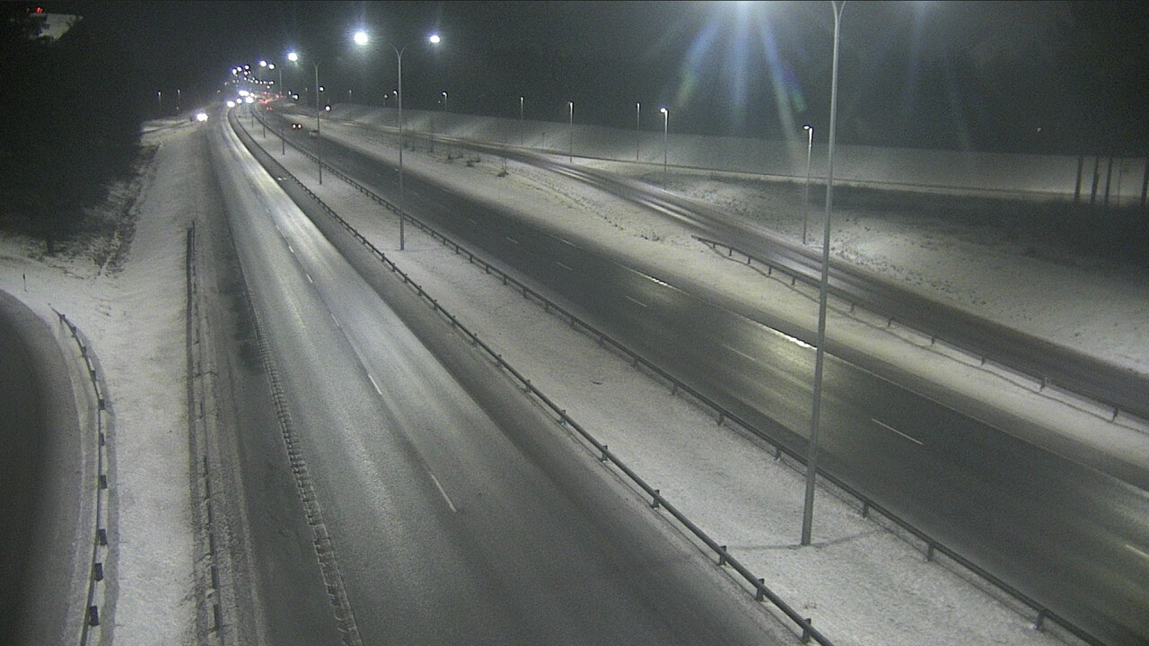 Weather Camera Image Väg 4 Uleåborg, Isko, Oulu, Pohjois-Pohjanmaa