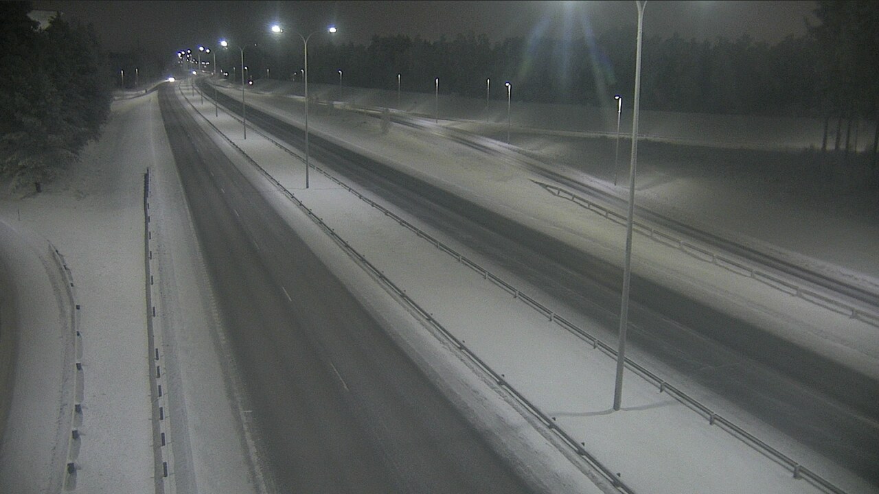 Weather Camera Image Road 4 Oulu, Isko, Oulu, Pohjois-Pohjanmaa