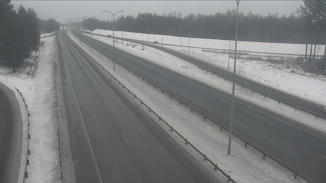 Weather Camera Image Road 4 Oulu, Isko, Oulu, Pohjois-Pohjanmaa
