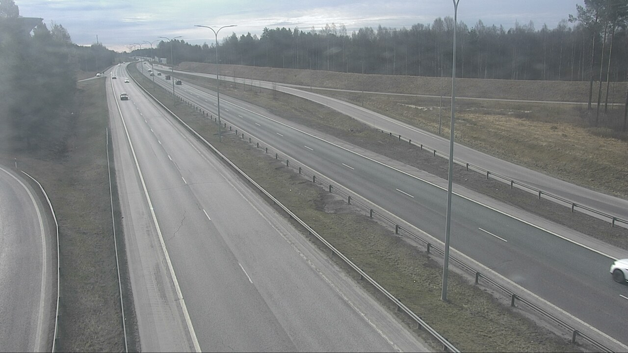 Weather Camera Image Road 4 Oulu, Isko, Oulu, Pohjois-Pohjanmaa