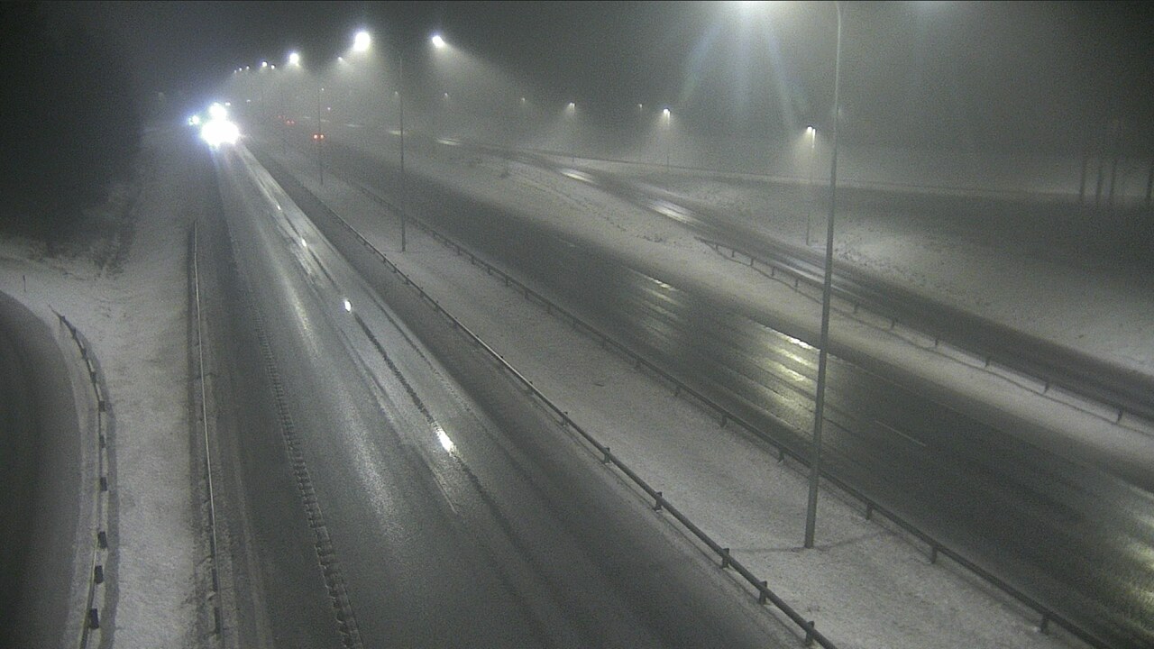 Weather Camera Image Väg 4 Uleåborg, Isko, Oulu, Pohjois-Pohjanmaa