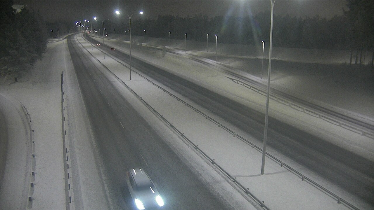 Weather Camera Image Road 4 Oulu, Isko, Oulu, Pohjois-Pohjanmaa