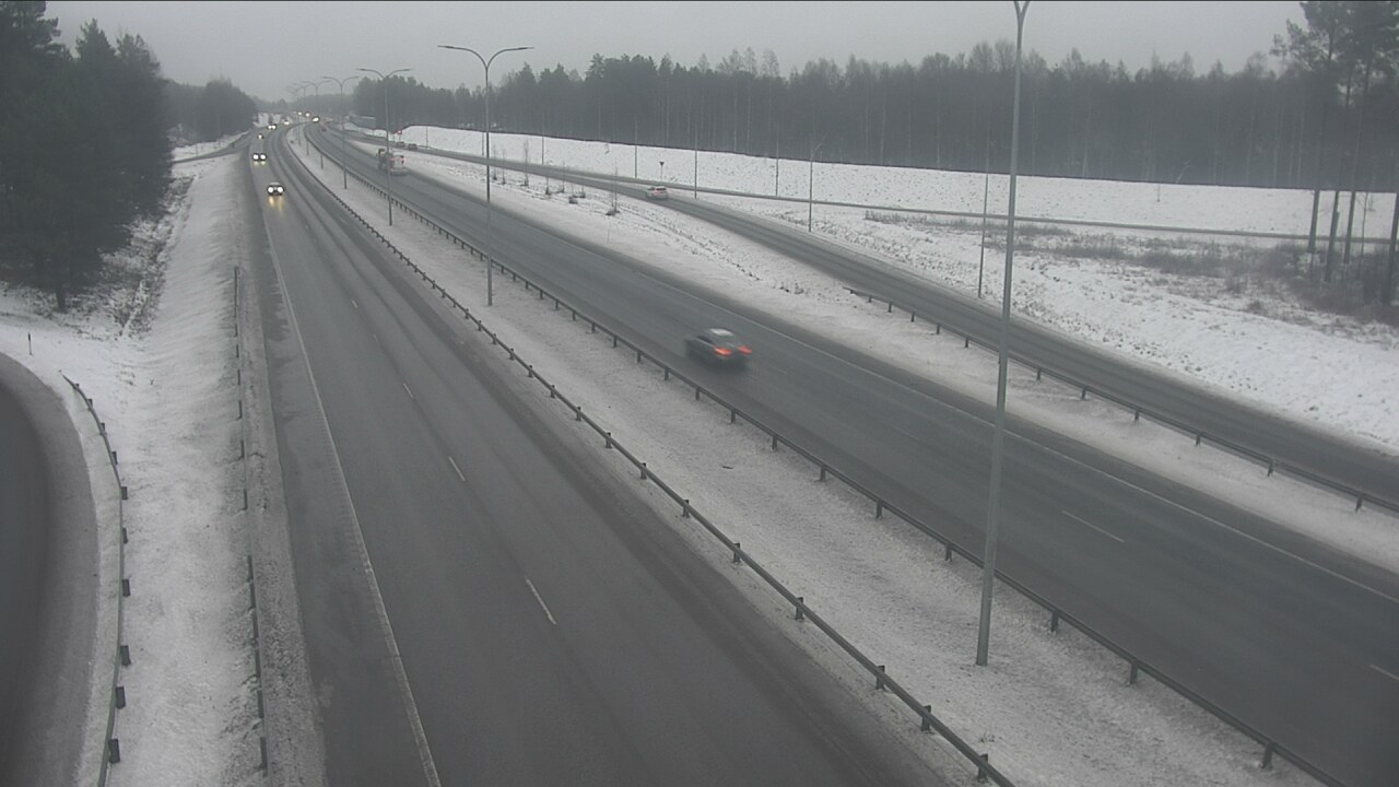 Weather Camera Image Road 4 Oulu, Isko, Oulu, Pohjois-Pohjanmaa