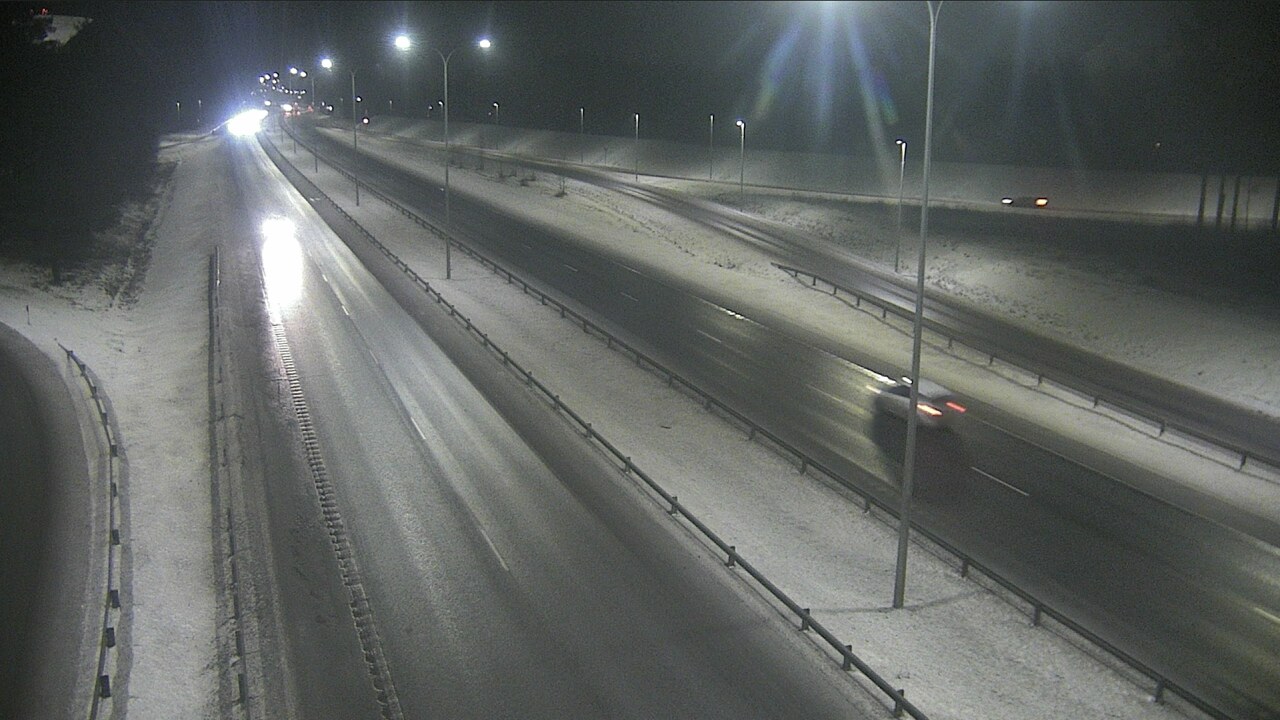 Weather Camera Image Väg 4 Uleåborg, Isko, Oulu, Pohjois-Pohjanmaa