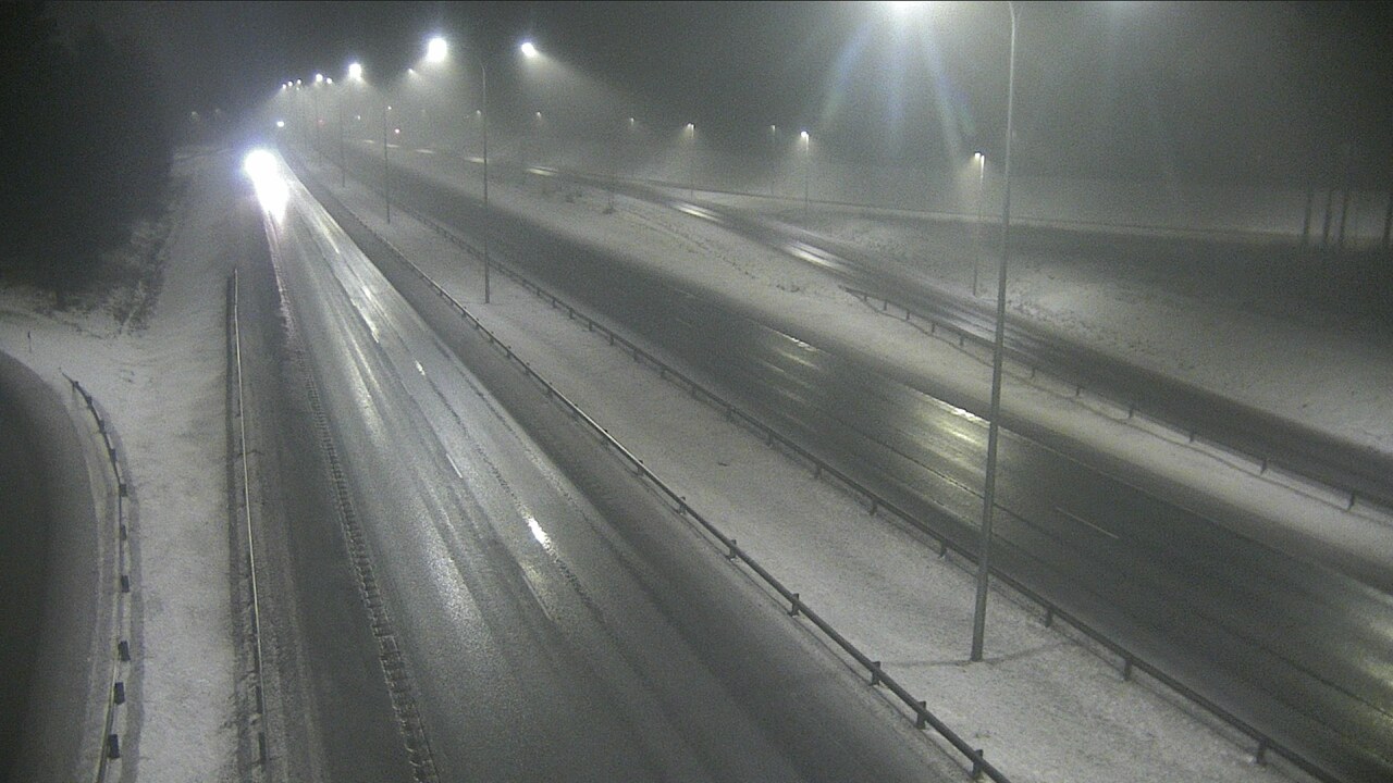 Weather Camera Image Väg 4 Uleåborg, Isko, Oulu, Pohjois-Pohjanmaa