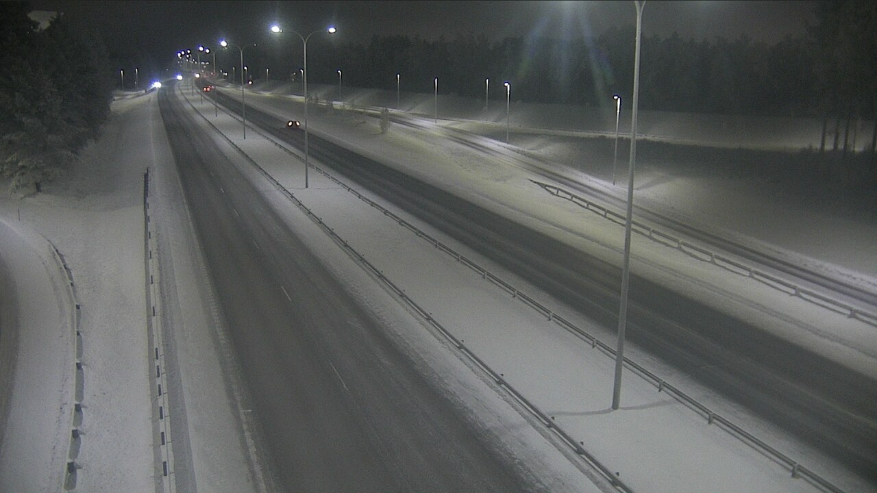 Weather Camera Image Road 4 Oulu, Isko, Oulu, Pohjois-Pohjanmaa