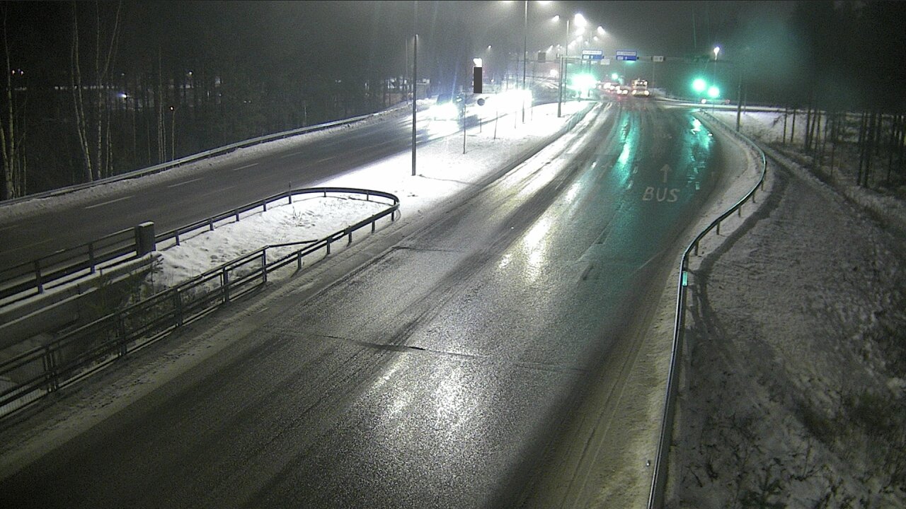 Weather Camera Image Väg 4 Uleåborg, Isko, Oulu, Pohjois-Pohjanmaa