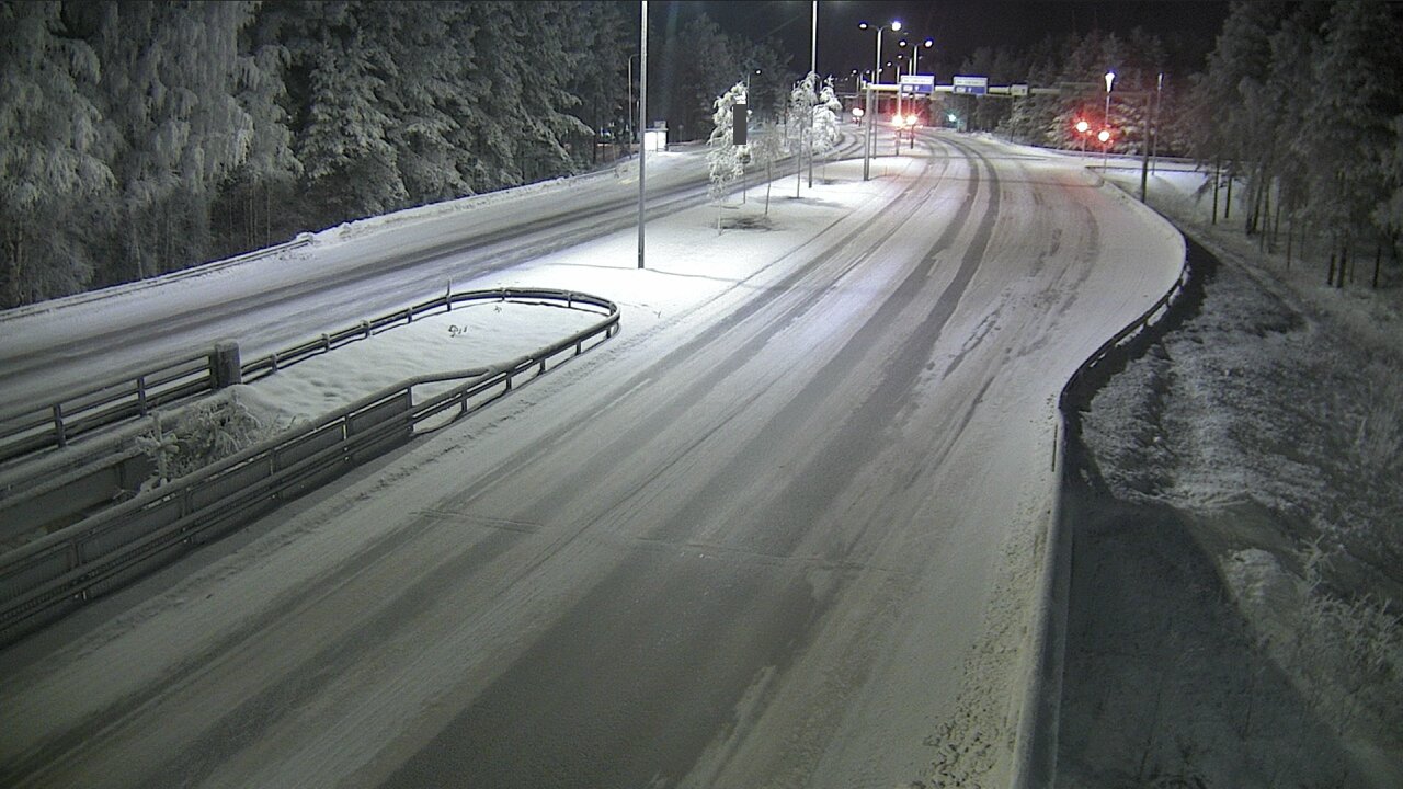 Weather Camera Image Road 4 Oulu, Isko, Oulu, Pohjois-Pohjanmaa