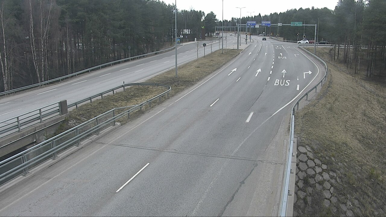 Weather Camera Image Väg 4 Uleåborg, Isko, Oulu, Pohjois-Pohjanmaa