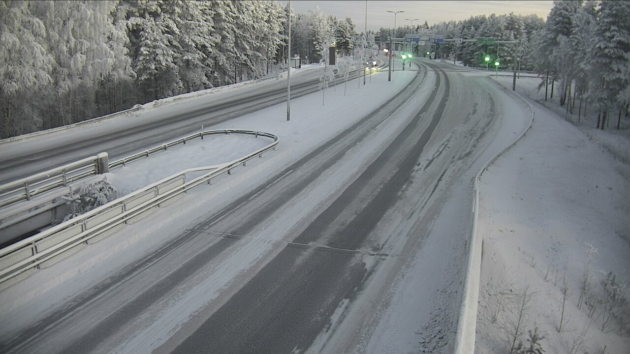Weather Camera Image Road 4 Oulu, Isko, Oulu, Pohjois-Pohjanmaa