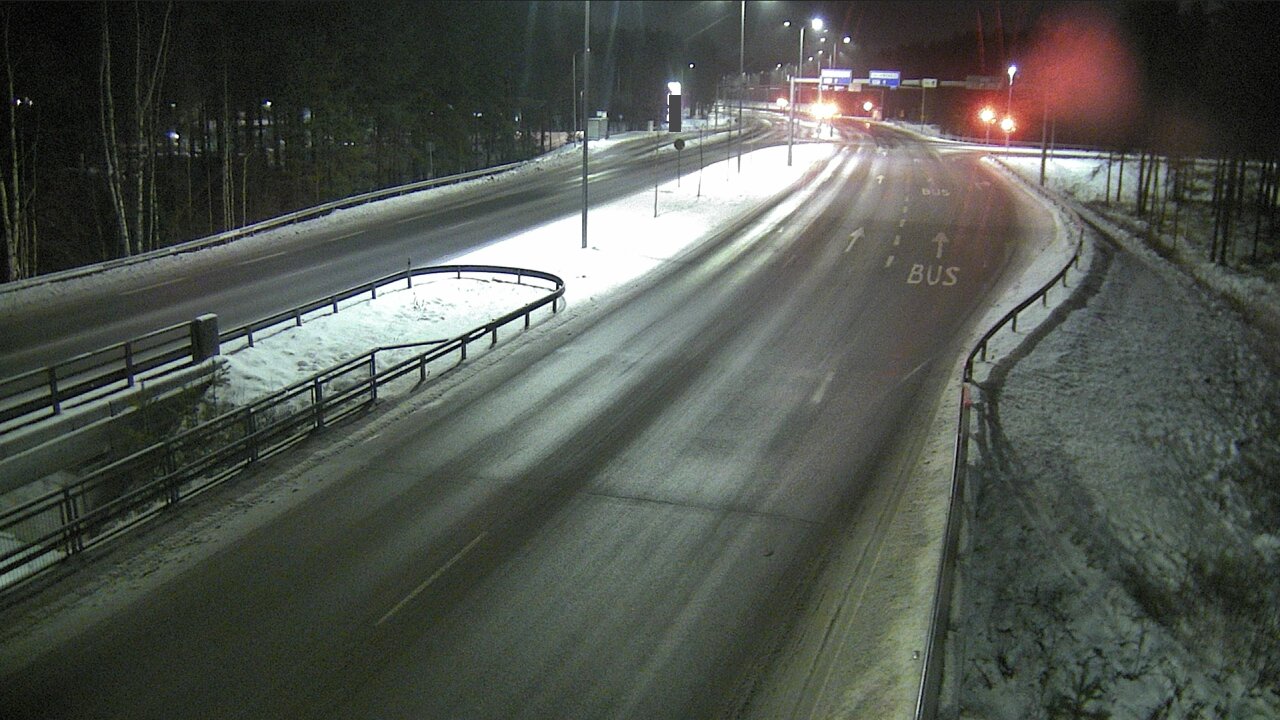 Weather Camera Image Väg 4 Uleåborg, Isko, Oulu, Pohjois-Pohjanmaa