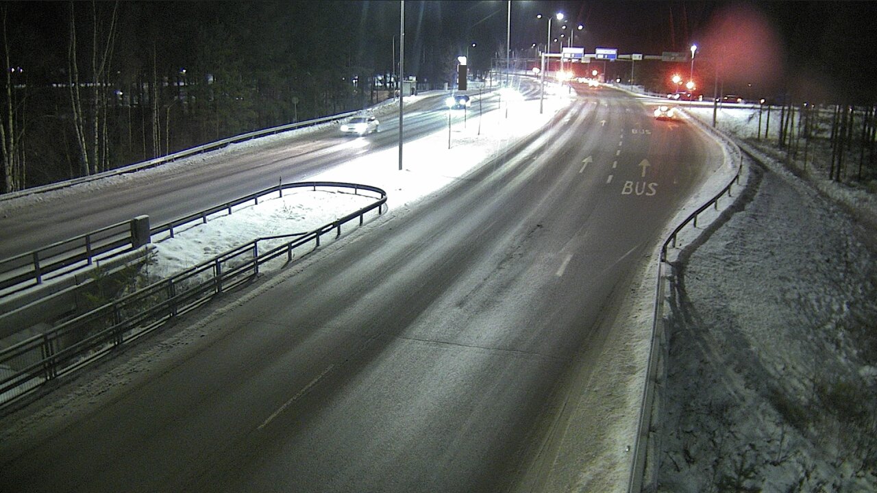 Weather Camera Image Väg 4 Uleåborg, Isko, Oulu, Pohjois-Pohjanmaa