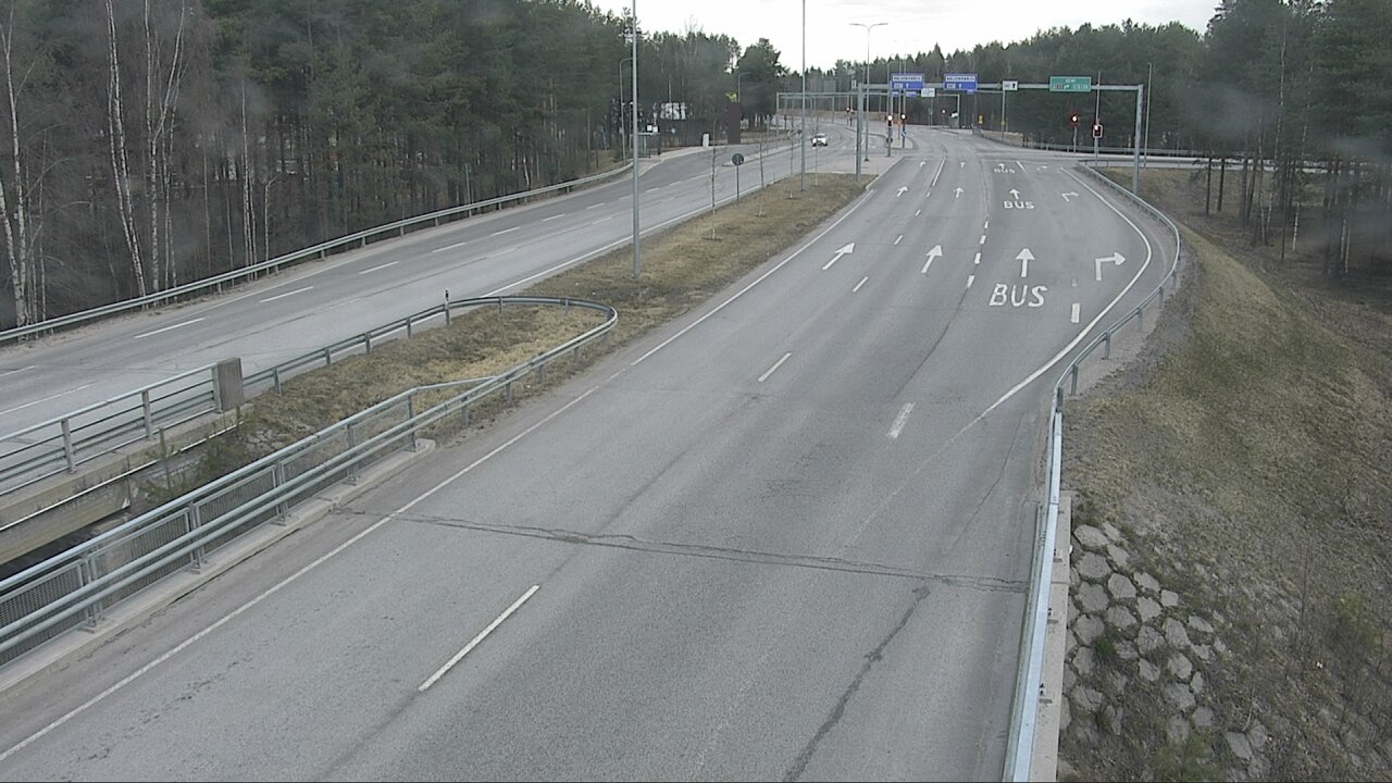 Weather Camera Image Road 4 Oulu, Isko, Oulu, Pohjois-Pohjanmaa