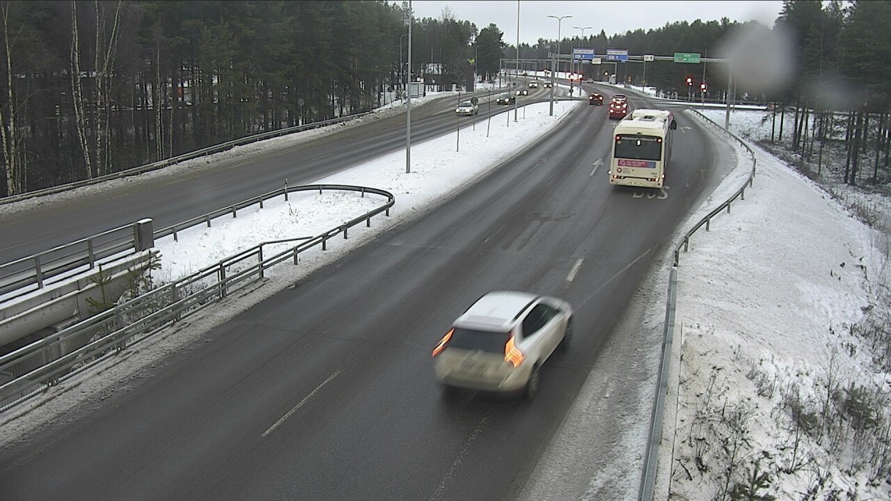 Weather Camera Image Road 4 Oulu, Isko, Oulu, Pohjois-Pohjanmaa