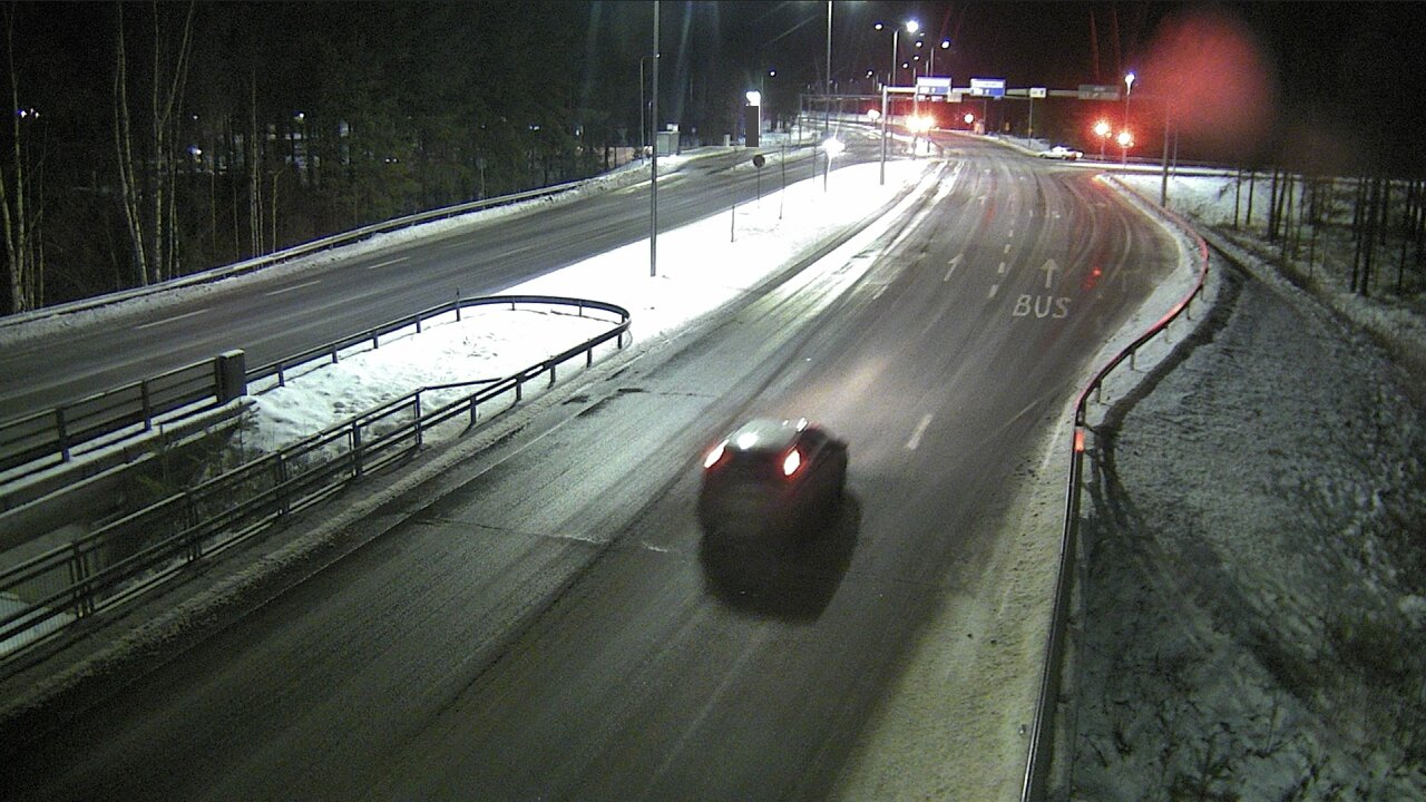 Weather Camera Image Road 4 Oulu, Isko, Oulu, Pohjois-Pohjanmaa