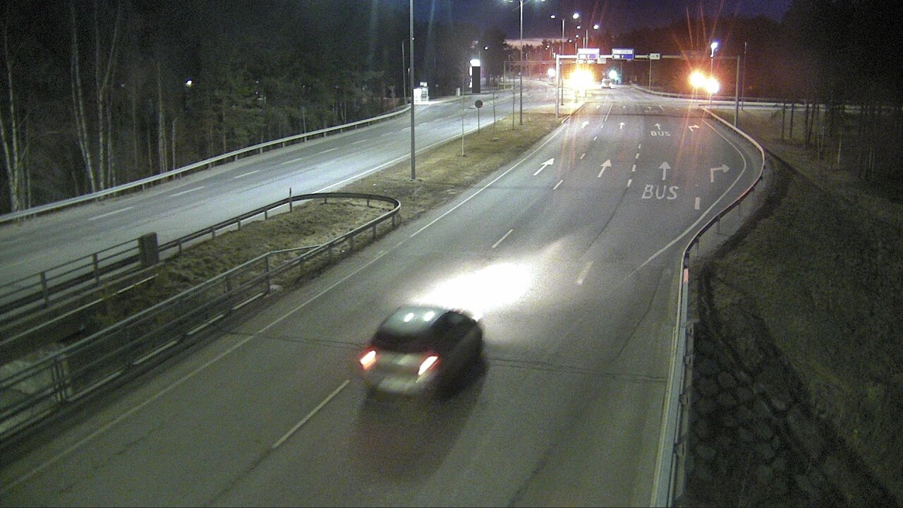 Weather Camera Image Väg 4 Uleåborg, Isko, Oulu, Pohjois-Pohjanmaa