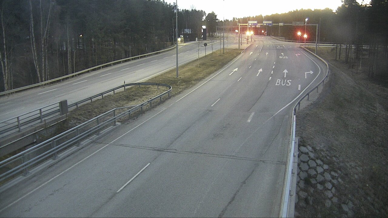 Weather Camera Image Väg 4 Uleåborg, Isko, Oulu, Pohjois-Pohjanmaa