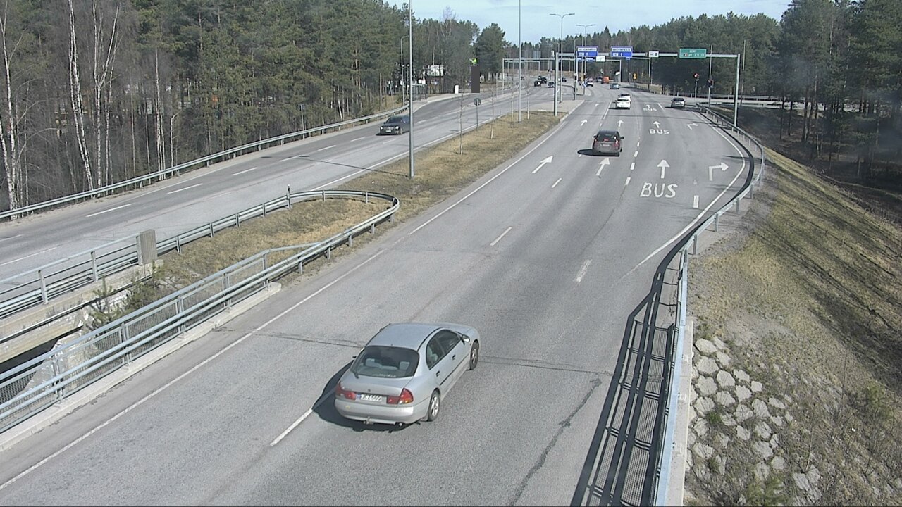 Weather Camera Image Road 4 Oulu, Isko, Oulu, Pohjois-Pohjanmaa