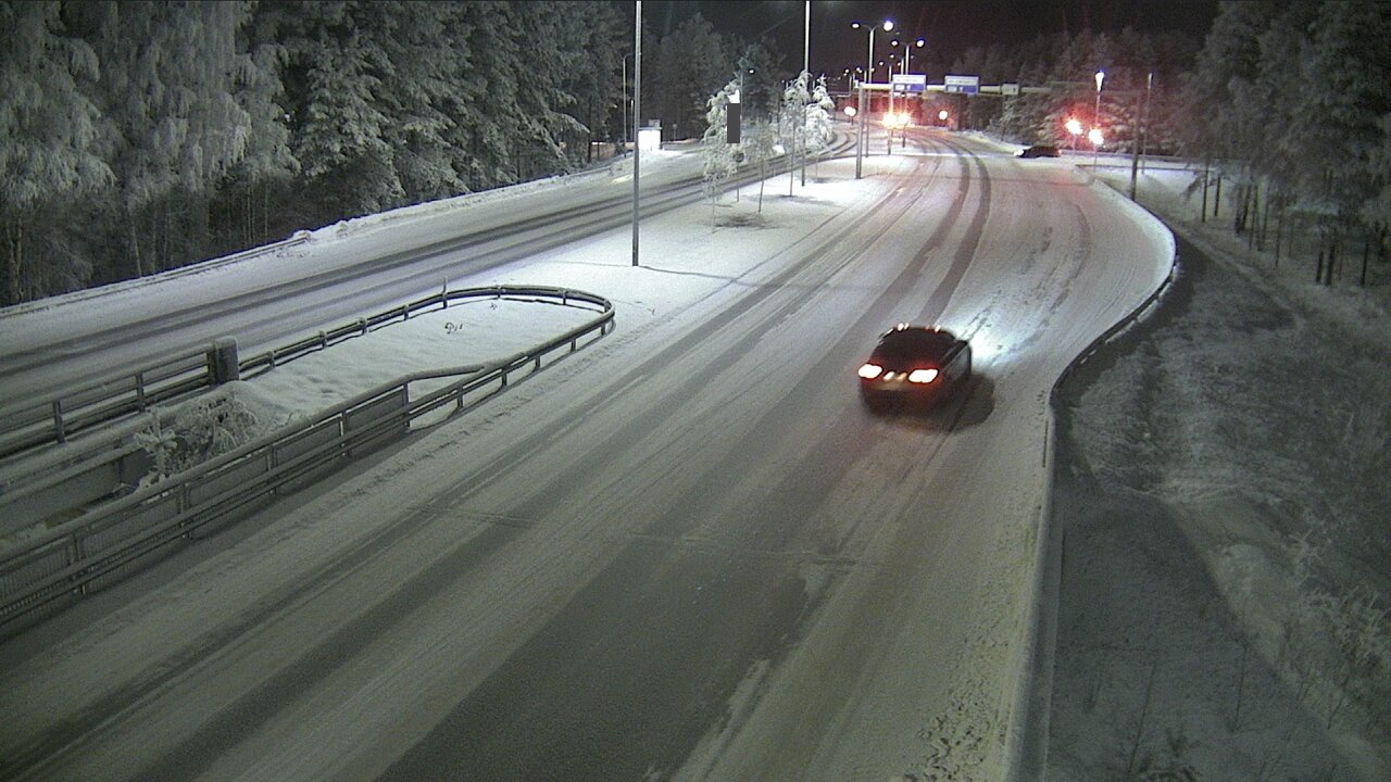 Weather Camera Image Road 4 Oulu, Isko, Oulu, Pohjois-Pohjanmaa