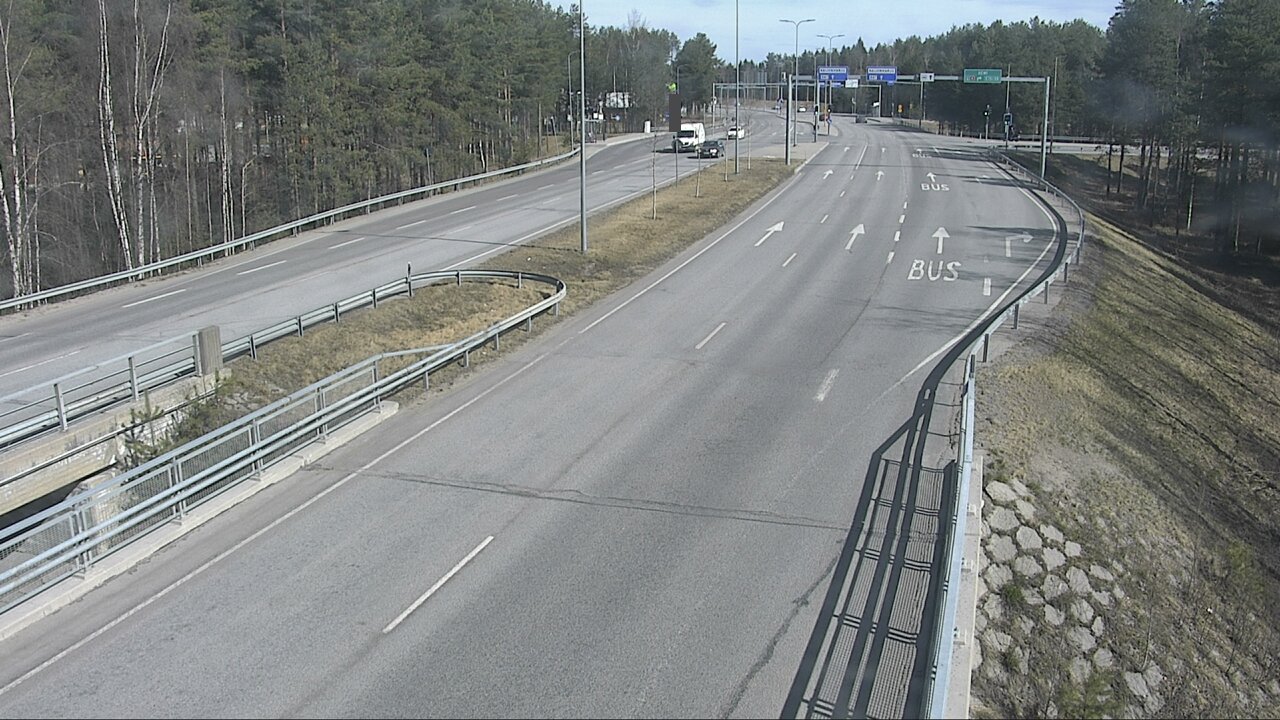Weather Camera Image Road 4 Oulu, Isko, Oulu, Pohjois-Pohjanmaa