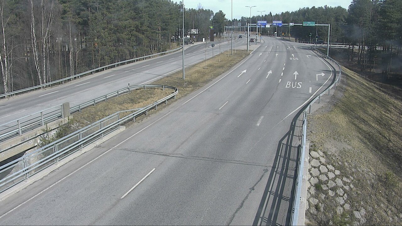 Weather Camera Image Road 4 Oulu, Isko, Oulu, Pohjois-Pohjanmaa