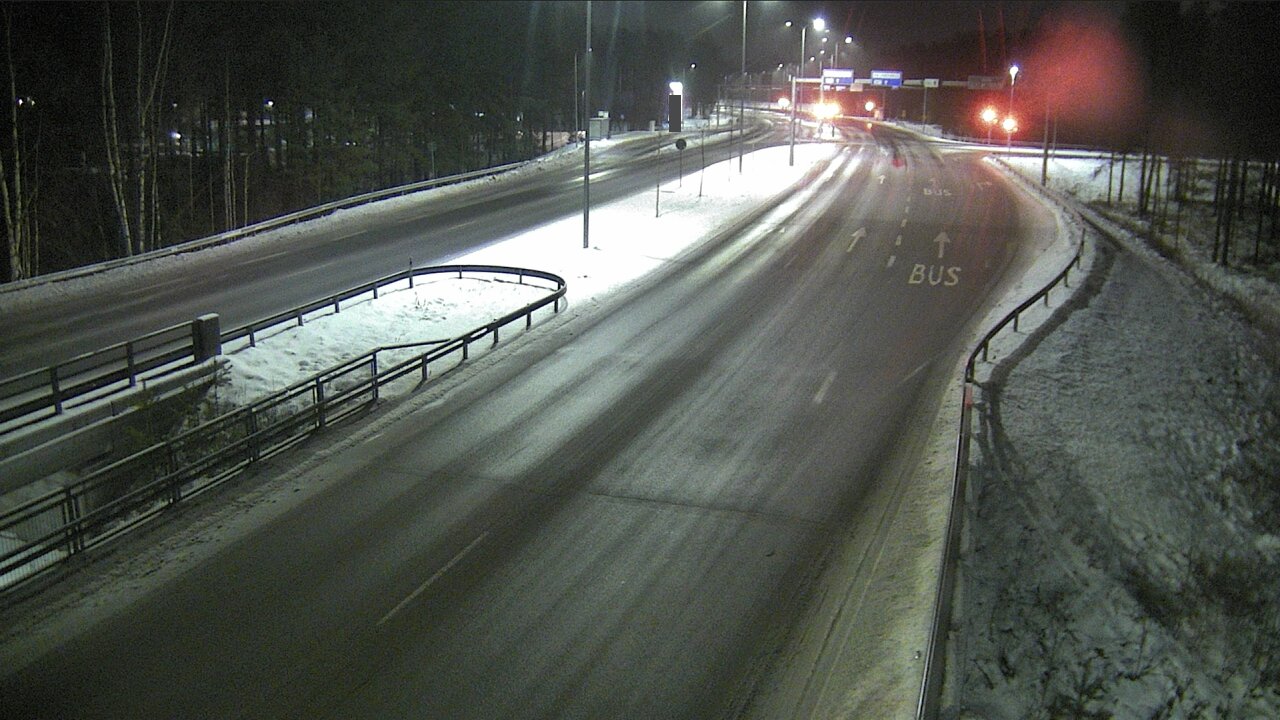 Weather Camera Image Väg 4 Uleåborg, Isko, Oulu, Pohjois-Pohjanmaa