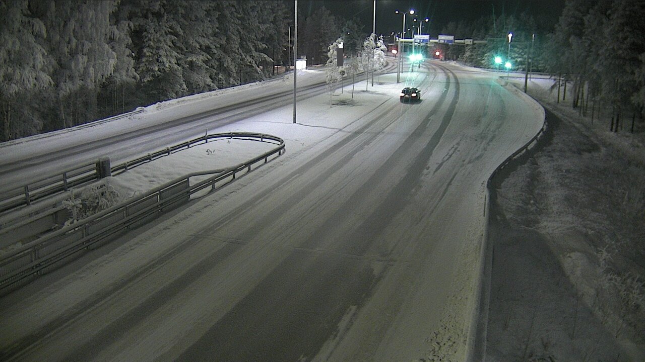 Weather Camera Image Road 4 Oulu, Isko, Oulu, Pohjois-Pohjanmaa