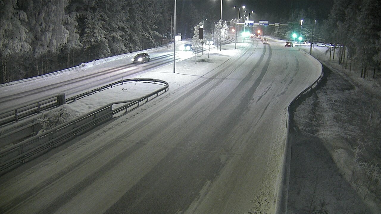 Weather Camera Image Road 4 Oulu, Isko, Oulu, Pohjois-Pohjanmaa