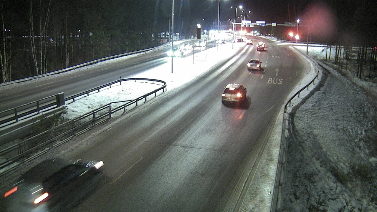 Weather Camera Image Väg 4 Uleåborg, Isko, Oulu, Pohjois-Pohjanmaa