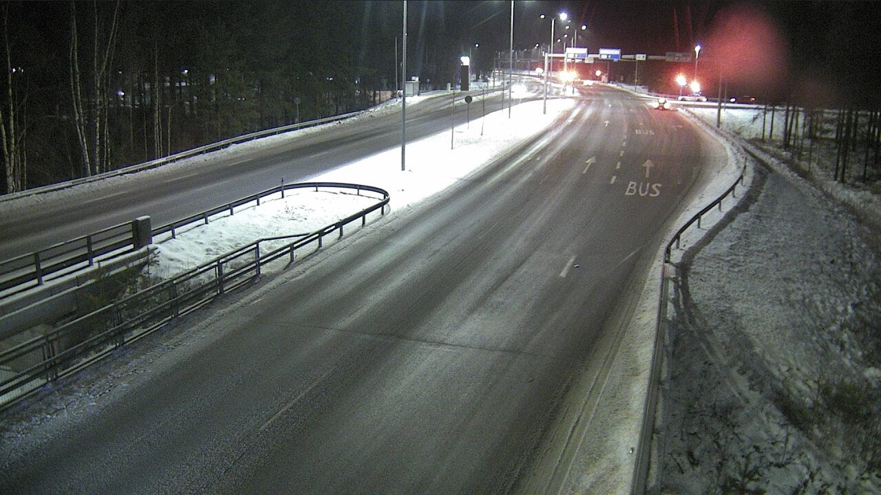 Weather Camera Image Väg 4 Uleåborg, Isko, Oulu, Pohjois-Pohjanmaa