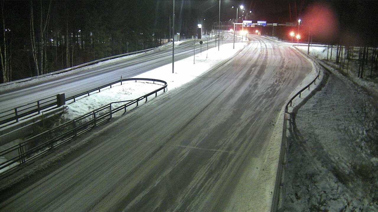 Weather Camera Image Road 4 Oulu, Isko, Oulu, Pohjois-Pohjanmaa