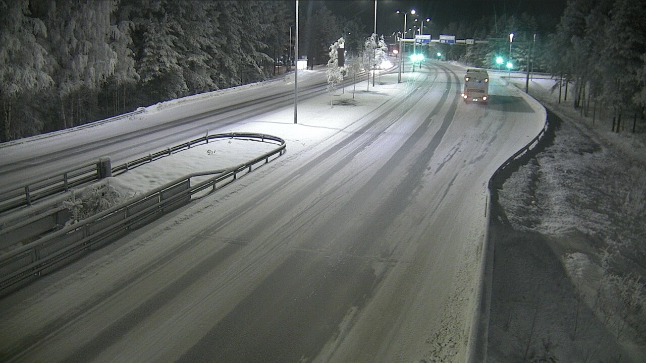 Weather Camera Image Road 4 Oulu, Isko, Oulu, Pohjois-Pohjanmaa