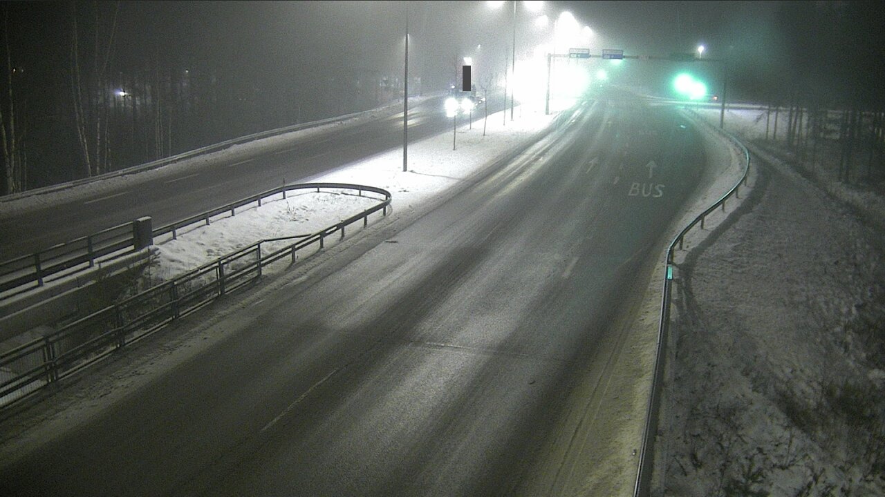 Weather Camera Image Väg 4 Uleåborg, Isko, Oulu, Pohjois-Pohjanmaa