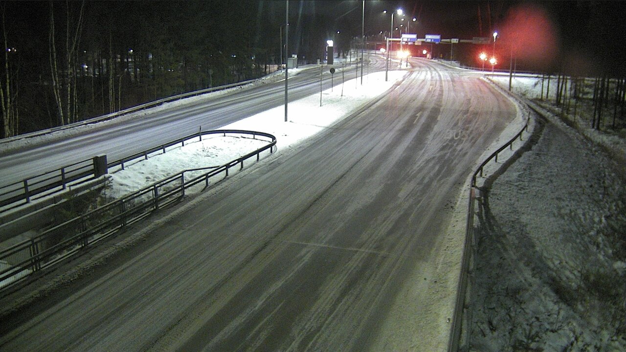 Weather Camera Image Road 4 Oulu, Isko, Oulu, Pohjois-Pohjanmaa