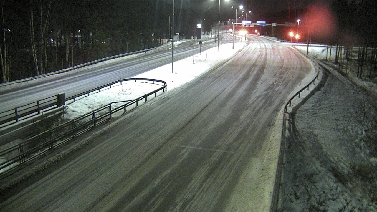 Weather Camera Image Road 4 Oulu, Isko, Oulu, Pohjois-Pohjanmaa