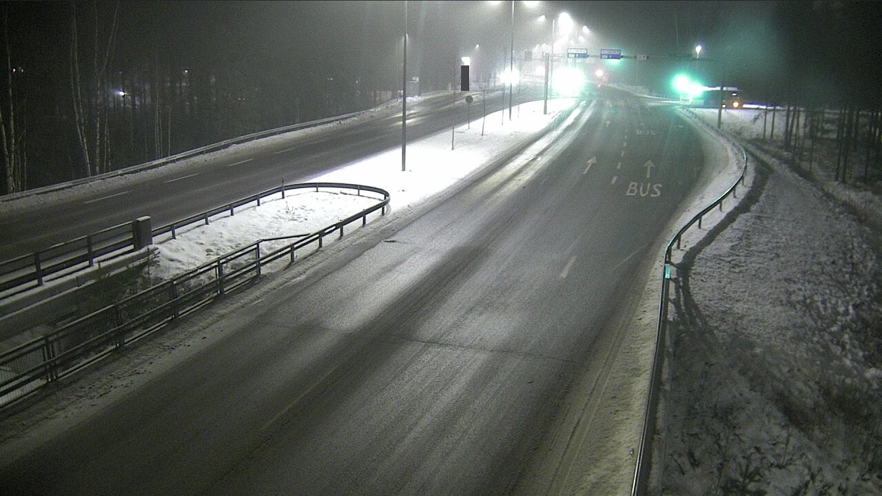 Weather Camera Image Väg 4 Uleåborg, Isko, Oulu, Pohjois-Pohjanmaa