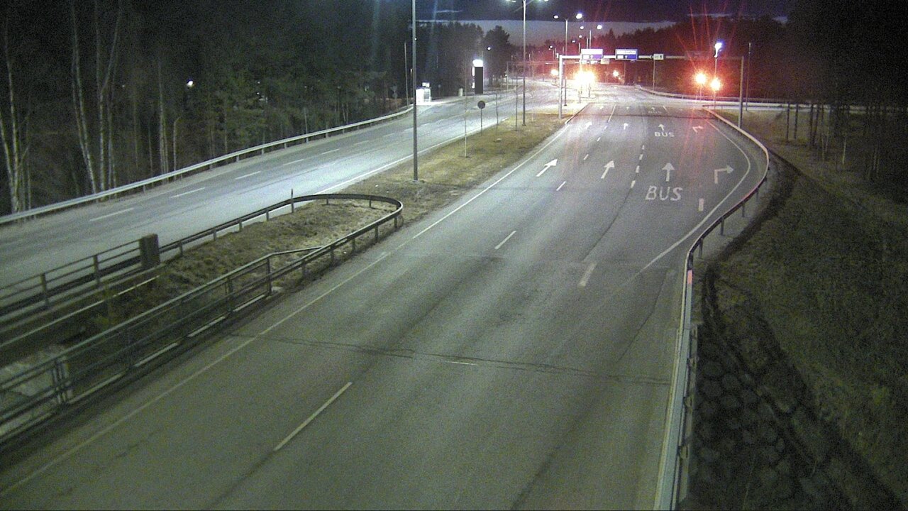 Weather Camera Image Väg 4 Uleåborg, Isko, Oulu, Pohjois-Pohjanmaa