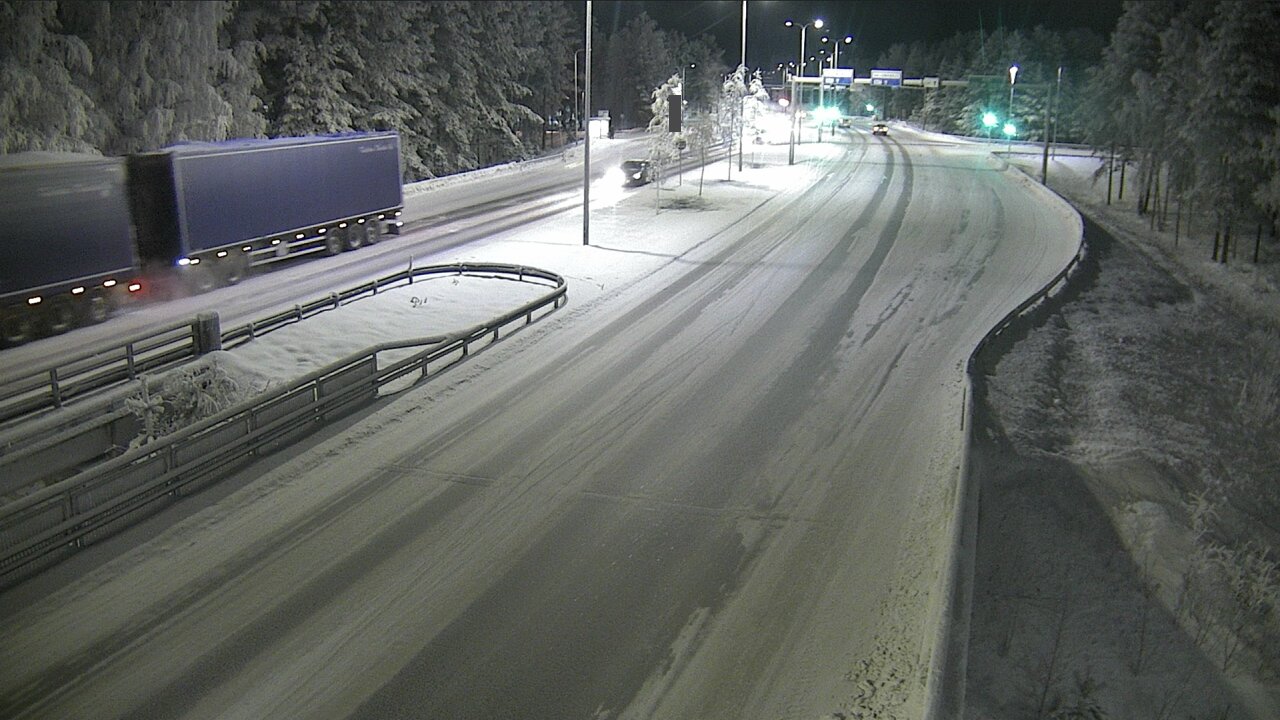 Weather Camera Image Road 4 Oulu, Isko, Oulu, Pohjois-Pohjanmaa