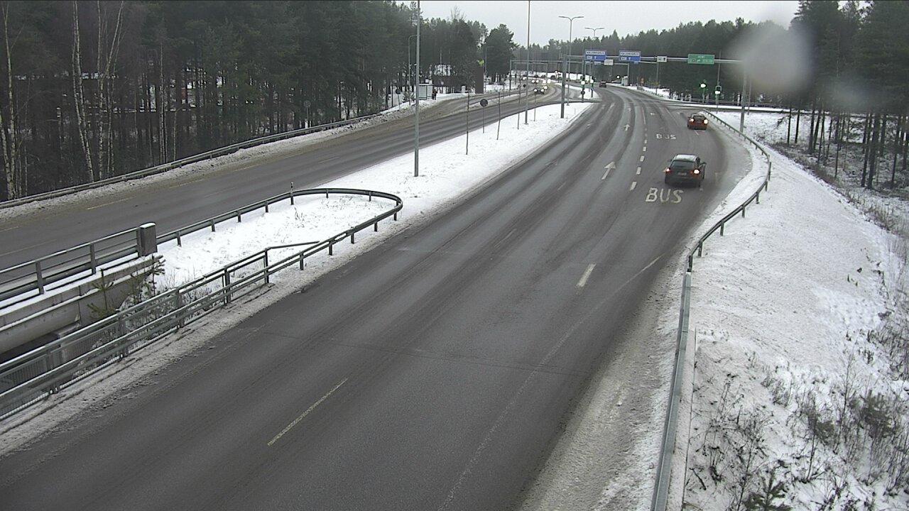 Weather Camera Image Road 4 Oulu, Isko, Oulu, Pohjois-Pohjanmaa